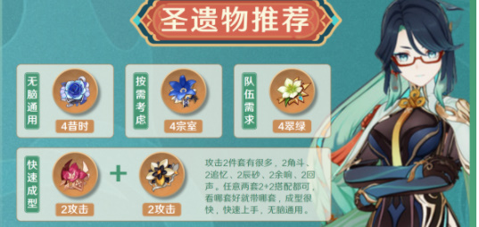 原神闲云圣遗物搭配攻略