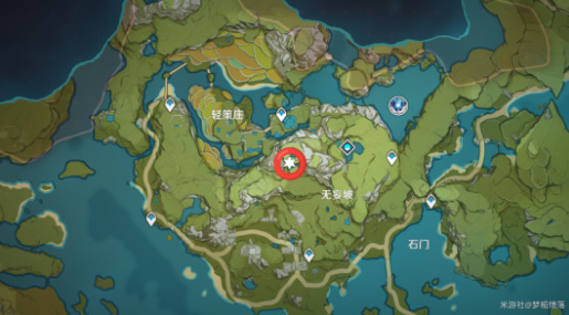 原神璃月地灵龛位置