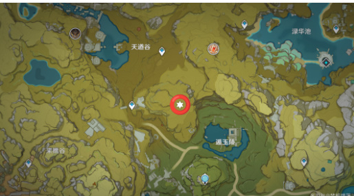原神璃月地灵龛位置