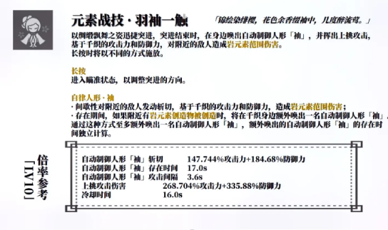 原神千织技能爆料