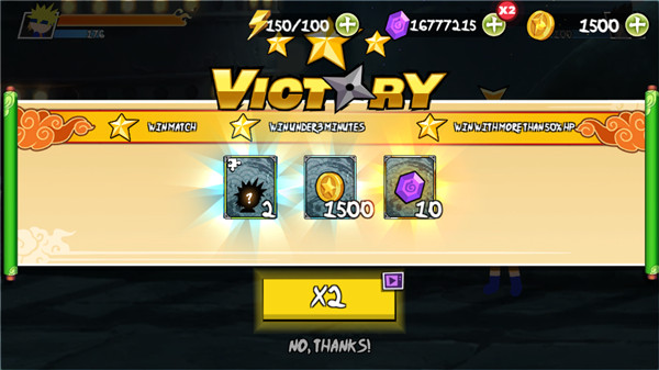 火柴人忍者大战无敌版 v5.0截图1