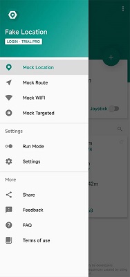 FakeLocation官方中文版 v1.0截图1