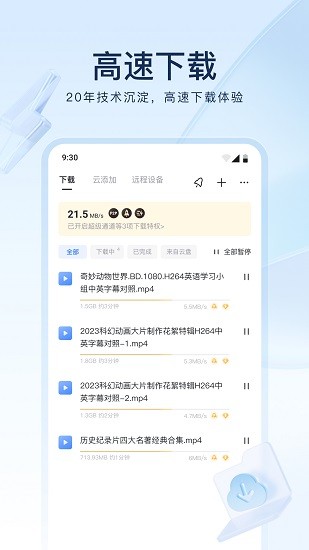 迅雷云盘 v8.15.0.9305截图2