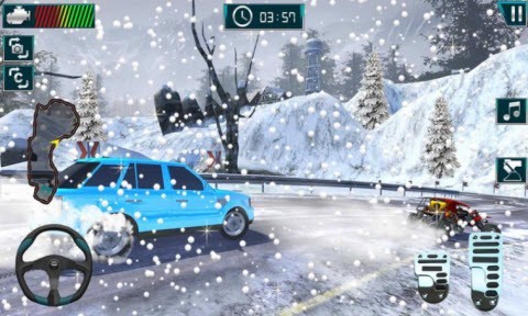 雪地漂移竞速 v1.4截图1